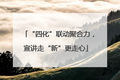 “四化”联动聚合力，宣讲走“新”更走心