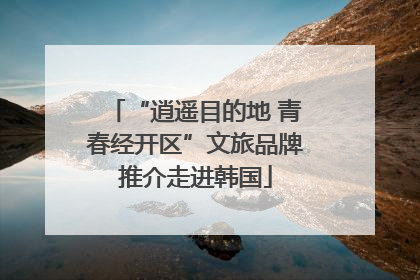 “逍遥目的地 青春经开区”文旅品牌推介走进韩国