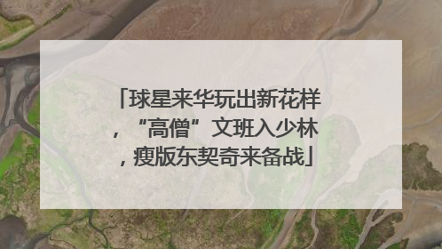 球星来华玩出新花样，“高僧”文班入少林，瘦版东契奇来备战