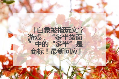 白象被指玩文字游戏，“多半袋面”中的“多半”是商标！最新回应