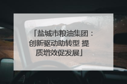 盐城市粮油集团：创新驱动助转型 提质增效促发展