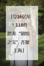 穿越亿年！118件恐龙“镇馆之宝”齐聚上海