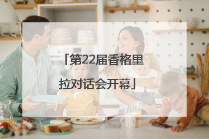 第22届香格里拉对话会开幕