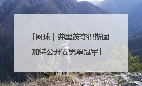 网球｜弗里茨夺得斯图加特公开赛男单冠军