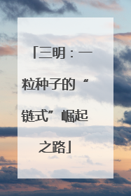 三明：一粒种子的“链式”崛起之路