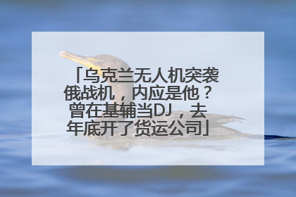 乌克兰无人机突袭俄战机，内应是他？曾在基辅当DJ，去年底开了货运公司