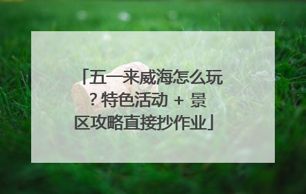 五一来威海怎么玩？特色活动 + 景区攻略直接抄作业