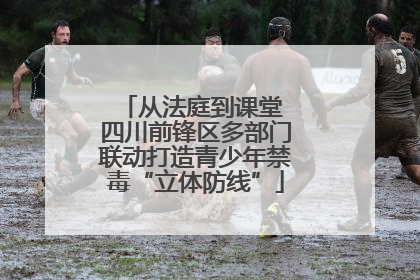 从法庭到课堂 四川前锋区多部门联动打造青少年禁毒“立体防线”