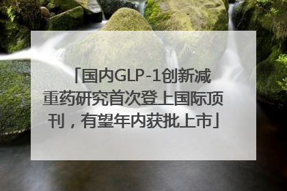 国内GLP-1创新减重药研究首次登上国际顶刊，有望年内获批上市
