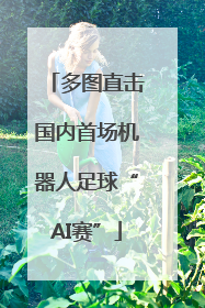 多图直击国内首场机器人足球“AI赛”