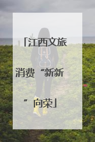 江西文旅消费“新新”向荣