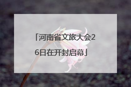 河南省文旅大会26日在开封启幕