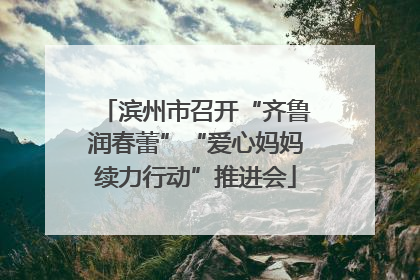 滨州市召开“齐鲁润春蕾”“爱心妈妈续力行动”推进会