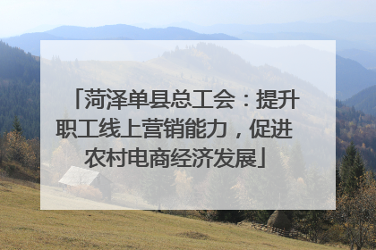 菏泽单县总工会：提升职工线上营销能力，促进农村电商经济发展