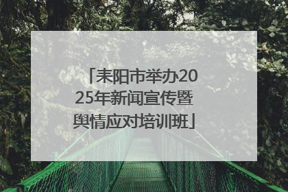 耒阳市举办2025年新闻宣传暨舆情应对培训班