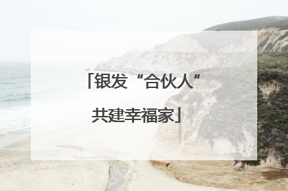 银发“合伙人” 共建幸福家