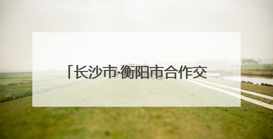 长沙市·衡阳市合作交流座谈会召开 吴桂英刘越高讲话 朱健出席